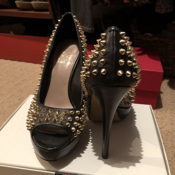 Vince Camuto Spiked Heels - Picture 2 of 4